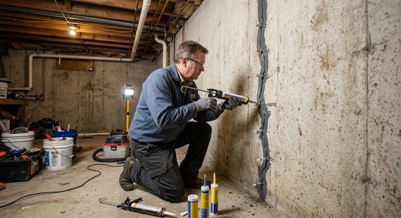 Basement Crack Repair in Lagrange, GA