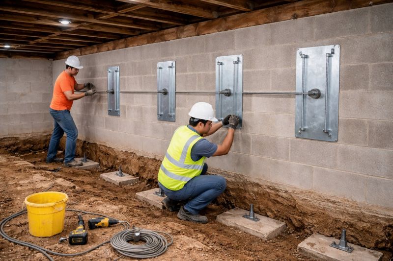 Basement Stabilization in Lagrange, GA
