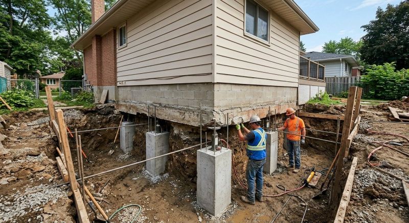 Basement Underpinning in Lagrange, GA