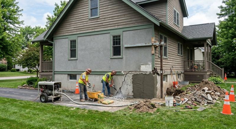 Building Foundation Repair in Roanoke, AL