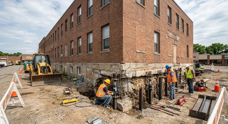 Commercial Foundation Repair in Lagrange, GA