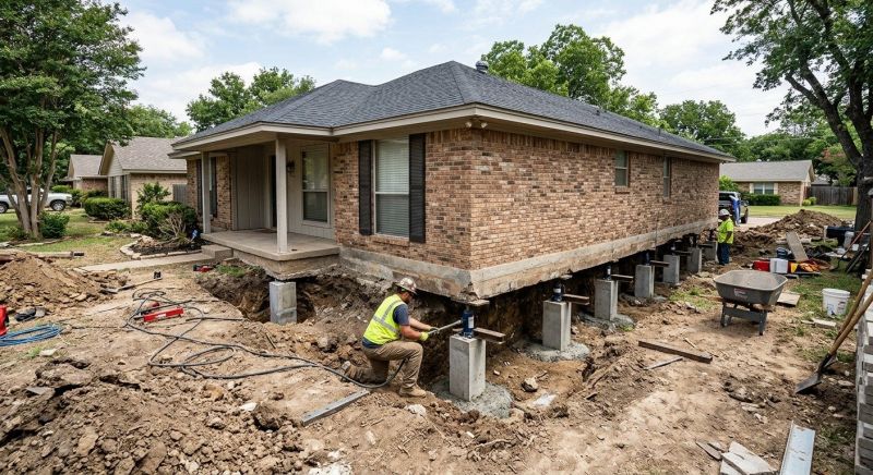 Concrete Foundation Leveling in Pine Mountain, GA