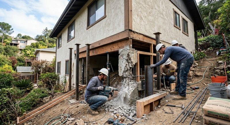 Concrete Foundation Repair in Troup County, GA