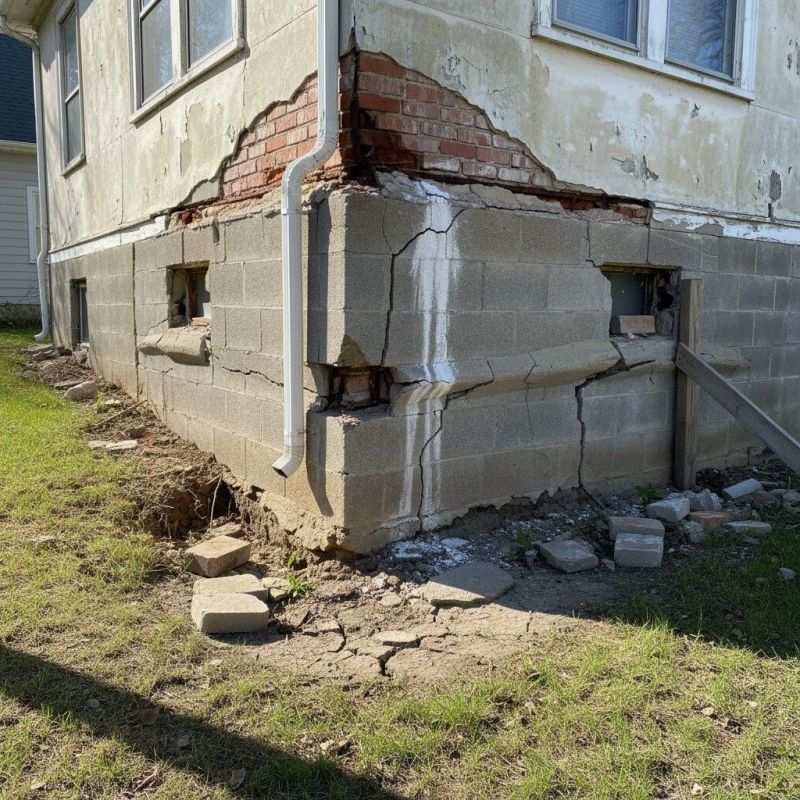 Cracked Foundation Repair in Harris County, GA