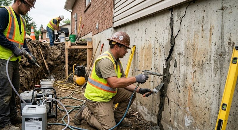 Cracked Foundation Repair in Roanoke, AL