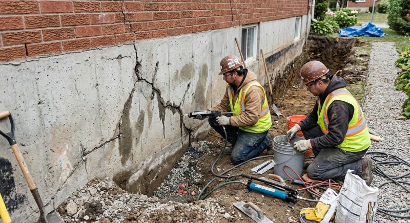 Cracked Foundation Repair in Troup County, GA
