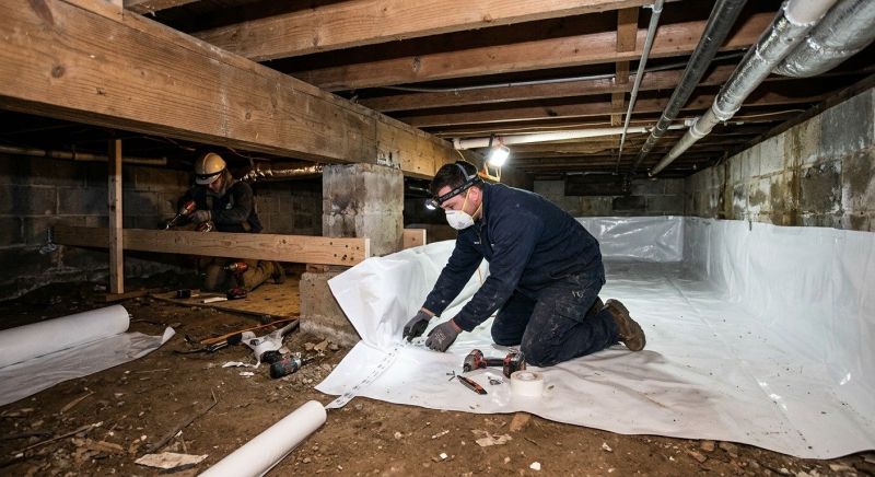 Crawl Space Leveling in Lagrange, GA