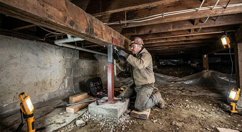 Crawl Space Leveling in Lagrange, GA