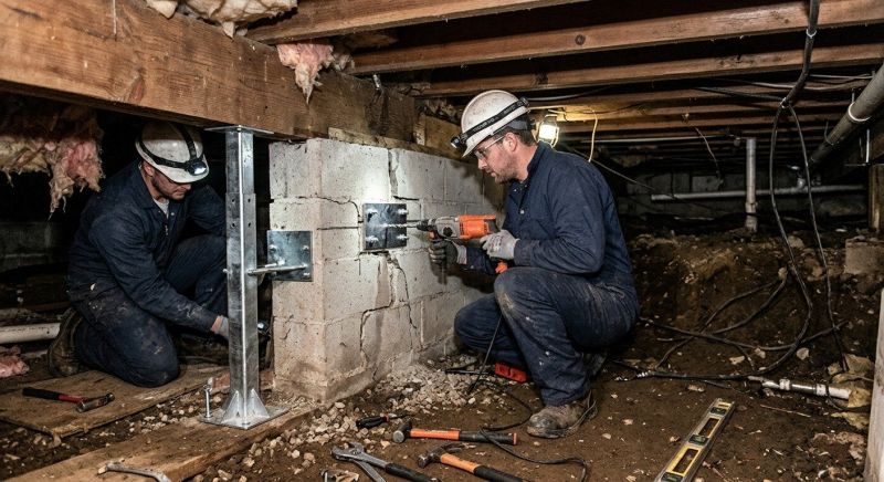Crawlspace Foundation Repair in Heard County, GA