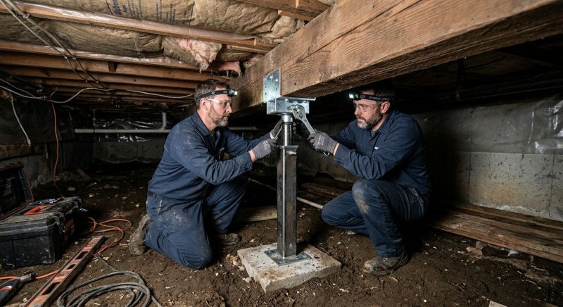 Crawlspace Foundation Repair in Troup County, GA