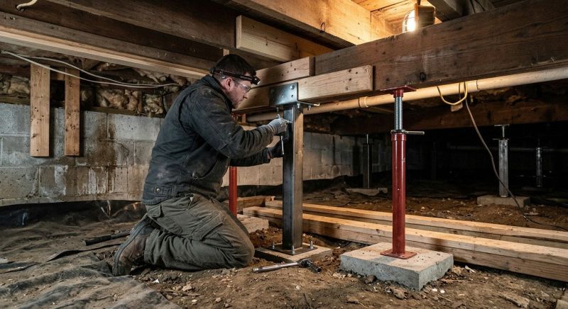Crawlspace Structural Repair in Lagrange, GA