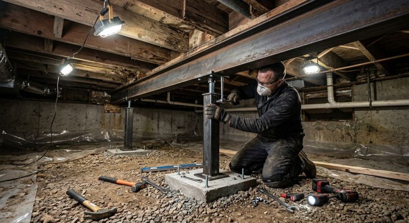Crawlspace Structural Repair in Lagrange, GA