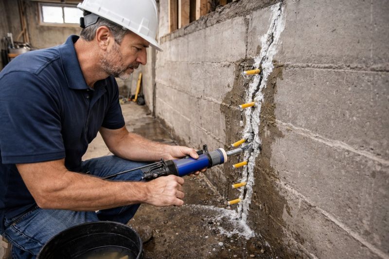 Foundation Crack Sealing in Lagrange, GA