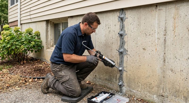 Foundation Crack Sealing in Lagrange, GA