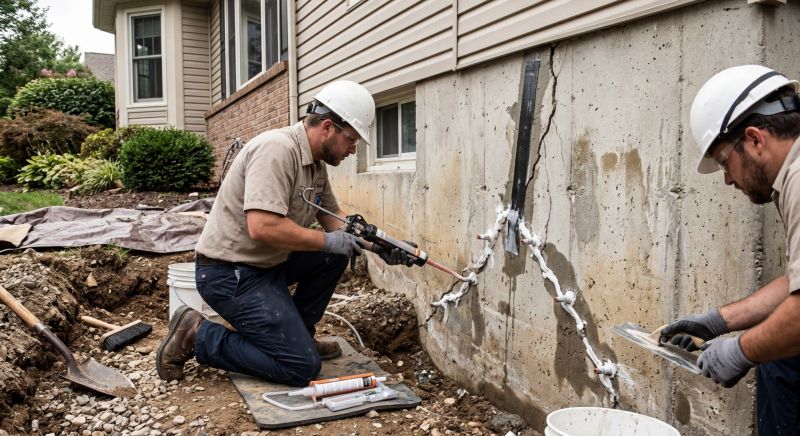 Foundation Cracks Repair in Lagrange, GA