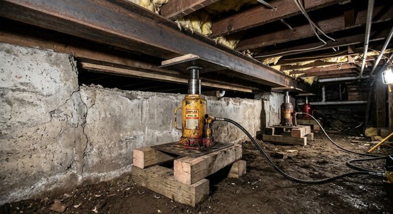 Foundation Jacking in Heard County, GA