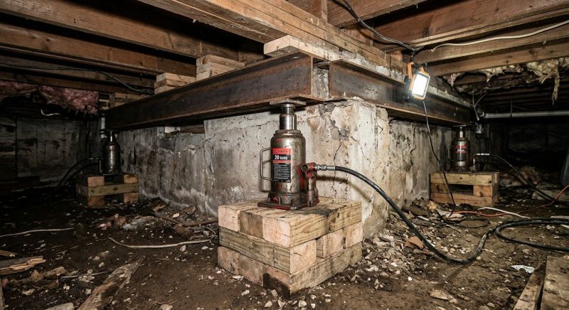 Foundation Jacking in Heard County, GA