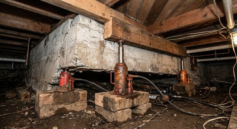 Foundation Jacking in Hogansville, GA