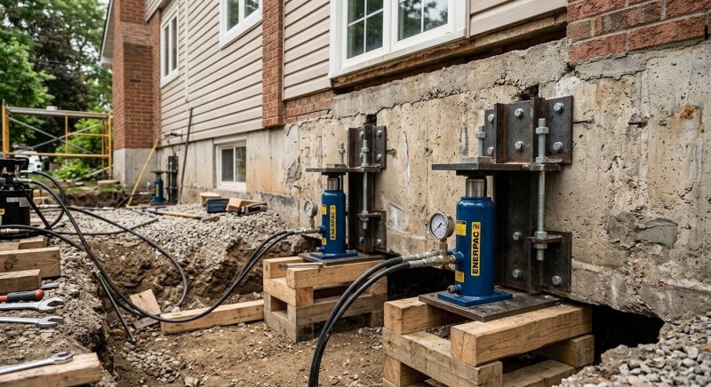 Foundation Jacking in Pine Mountain, GA