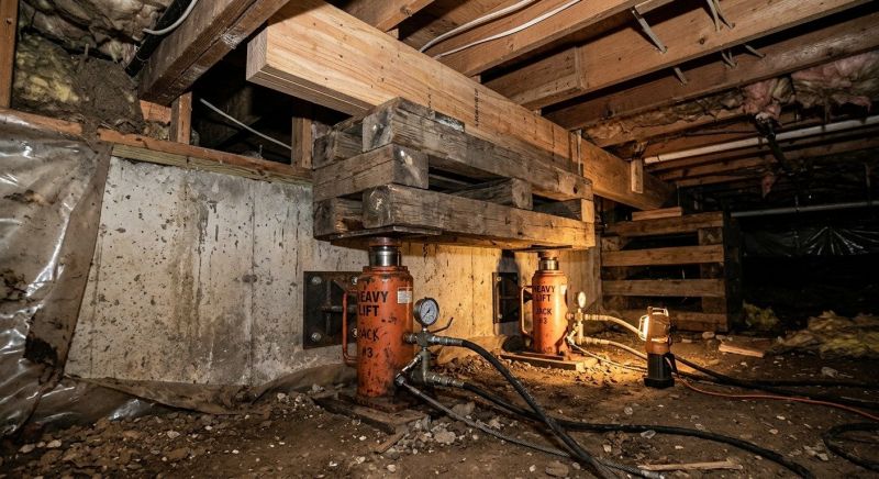 Foundation Jacking in Randolph County, AL