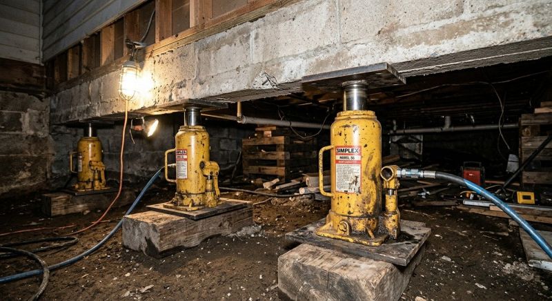 Foundation Jacking in Randolph County, AL
