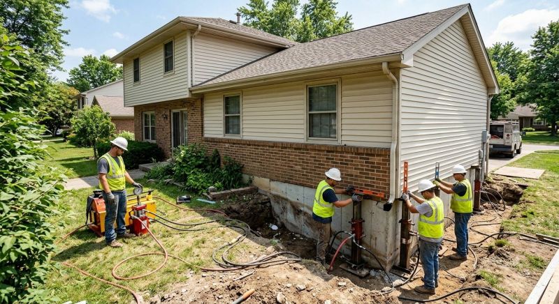 Foundation Jacking in Roanoke, AL
