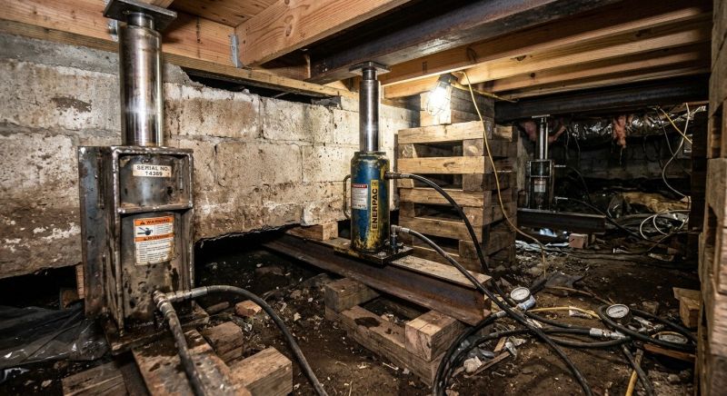 Foundation Jacking in Troup County, GA