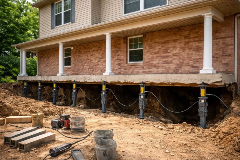 Foundation Jacking in Troup County, GA