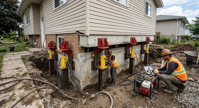 Foundation Lifting in Harris County, GA