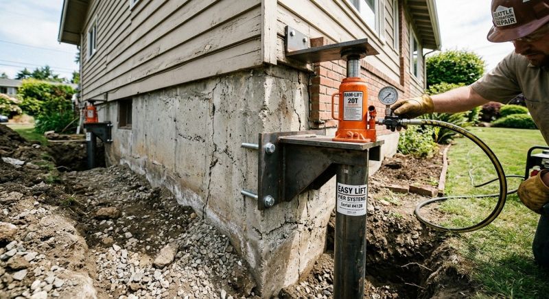 Foundation Lifting in Harris County, GA