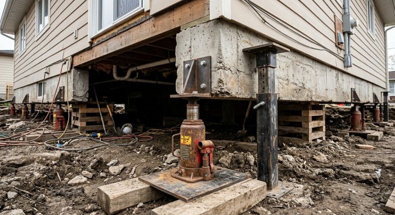 Foundation Lifting in Troup County, GA
