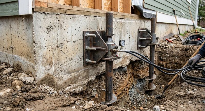 Foundation Pier Leveling in Lagrange, GA
