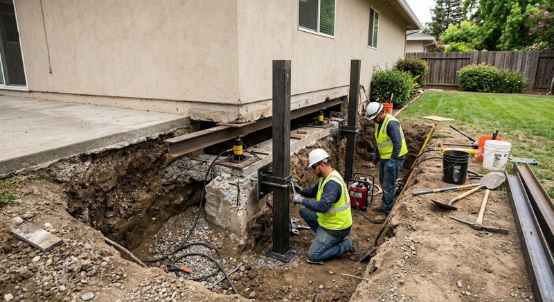 Foundation Pier Repair in Lagrange, GA