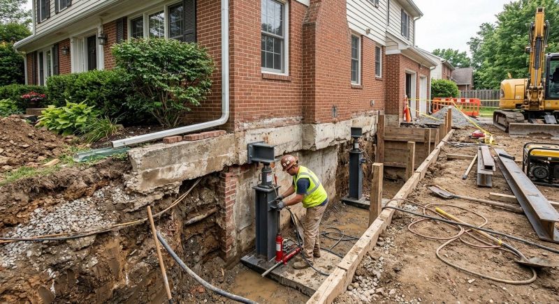 Foundation Raising in Gay, GA