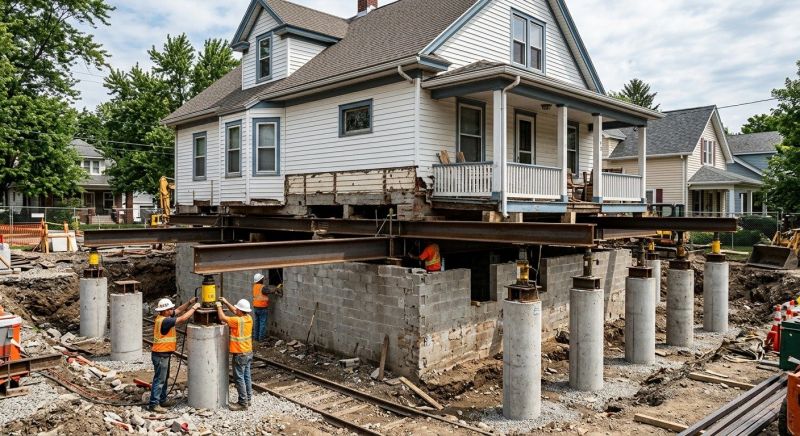 Foundation Raising in Roanoke, AL