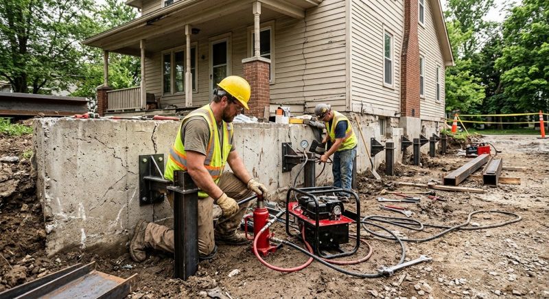 Foundation Stabilizing in Roanoke, AL