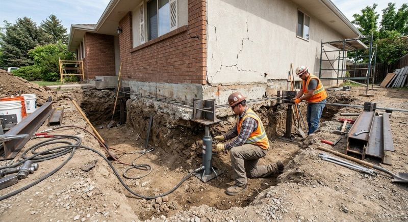 Foundation Structural Repair in Pine Mountain, GA