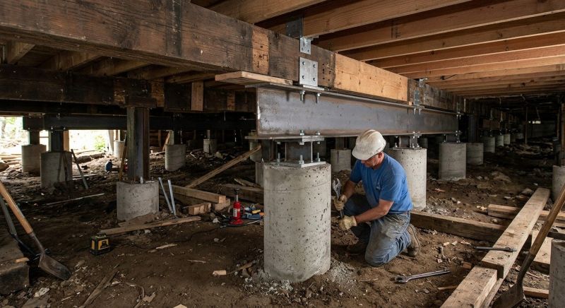 Foundation Underpinning in Lagrange, GA