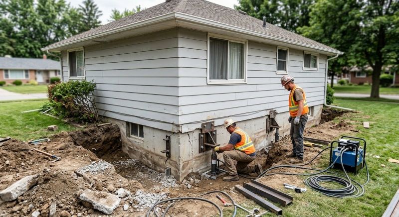 Home Foundation Repair in Roanoke, AL