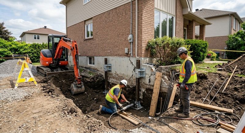 House Foundation Repair in Harris County, GA