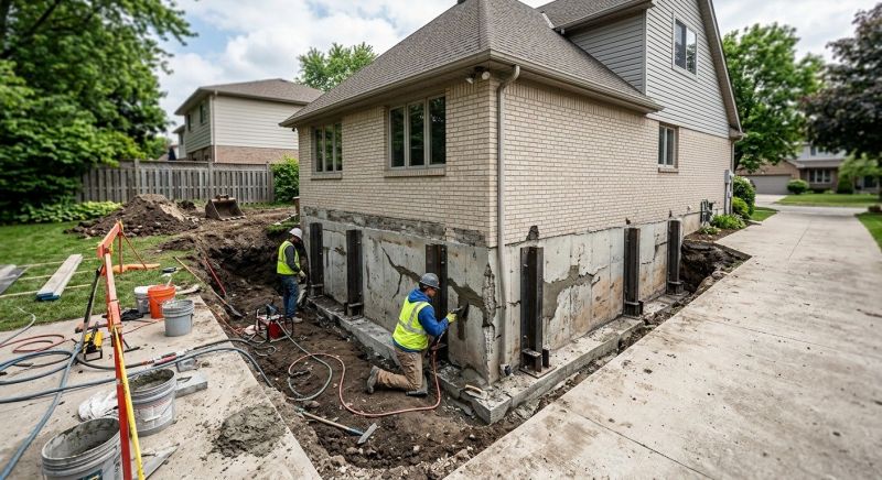 House Foundation Repair in Harris County, GA