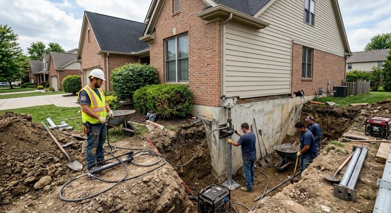 House Foundation Repair in Heard County, GA