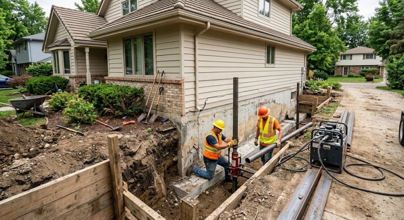 House Foundation Repair in Lagrange, GA
