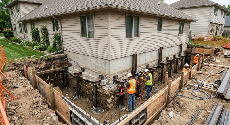 House Underpinning in Lagrange, GA
