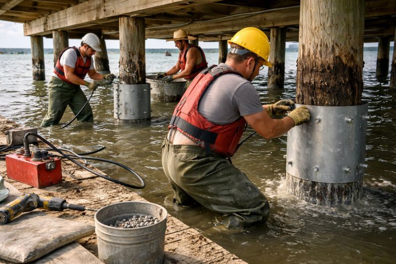 Piling Repair in Harris County, GA