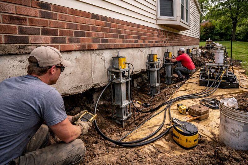 Settling Foundation Service in Gay, GA