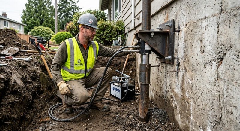 Settling Foundation Service in Hogansville, GA
