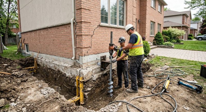 Sinking Foundation Repair in Randolph County, AL