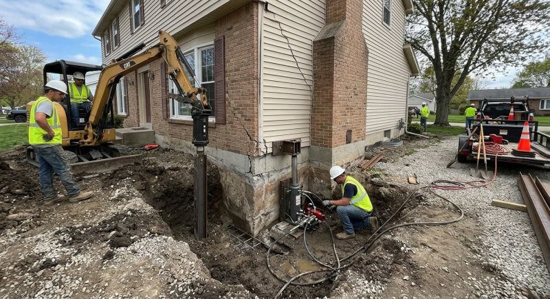 Sinking Foundation Repair in Randolph County, AL