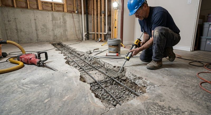 Slab Foundation Repair in Lagrange, GA